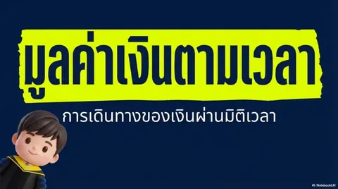 มูลค่าของเงินตามเวลา