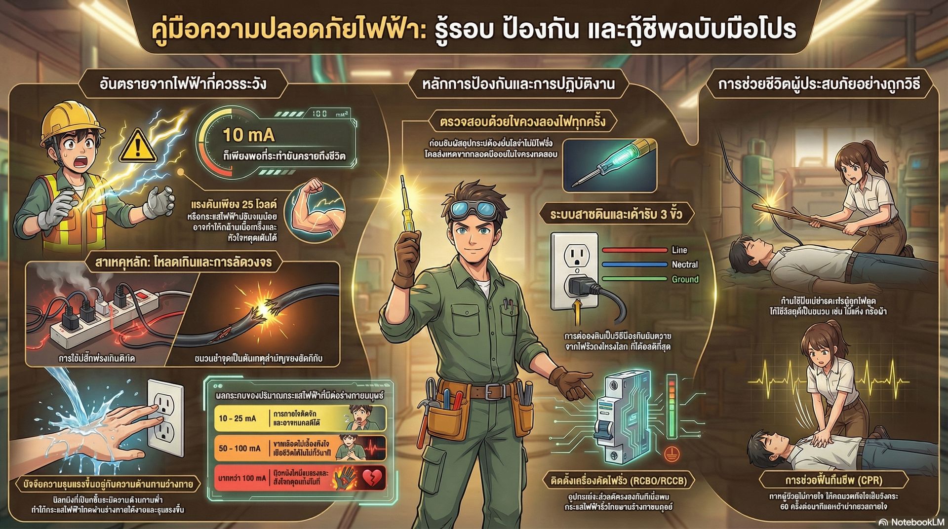 ความปลอดภัยในงานไฟฟ้า