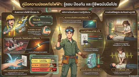 ความปลอดภัยในงานไฟฟ้า