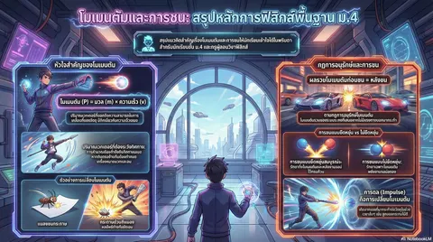 โมเมนตัมและการชน