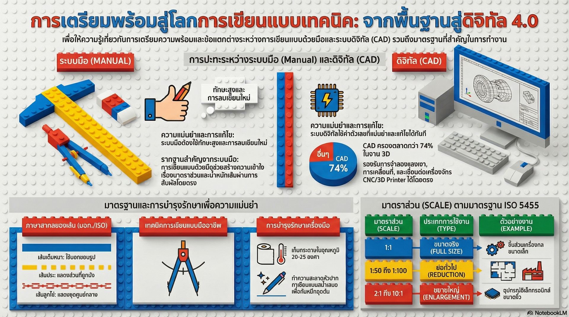 เขียนแบบเทคนิคเบื้องต้น