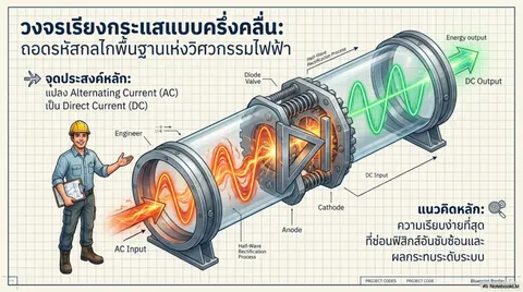 วงจรเรียงกระแสแบบครึ่งคลื่น