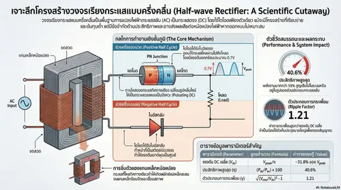 วงจรเรียงกระแสแบบครึ่งคลื่น
