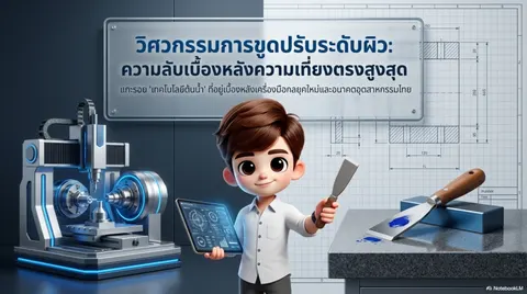 สไลด์ งานขูดผิวชิ้นงาน