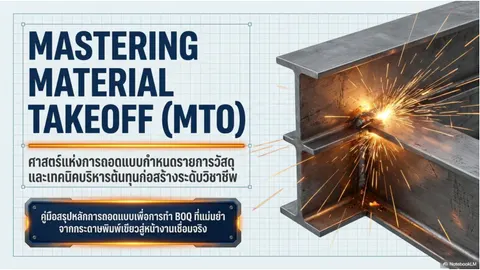 การถอดแบบเพื่อกำหนดราคาวัสดุ (งานเชื่อม)