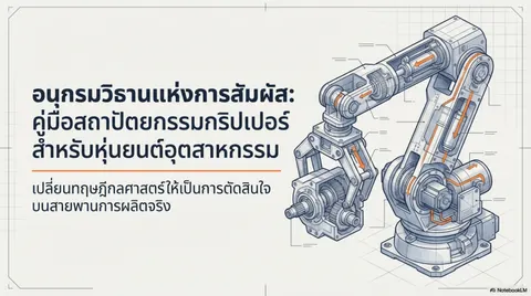 กริปเปอร์สำหรับหุ่นยนต์ในงานอุตสาหกรรม