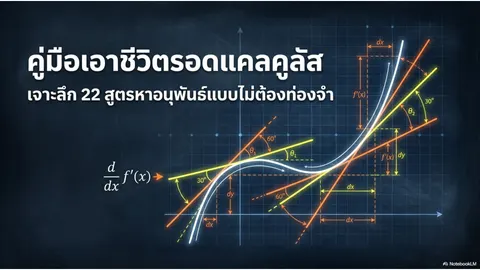 แคลคูลัส1 เรื่องการอนุพันธ์ฟังก์ชันตรีโกณมิติ