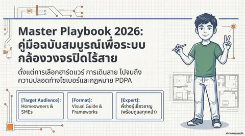คู่มือฉบับสมบูรณ์เพื่อระบบกล้องวงจรปิดไร้สาย (เพิ่มรูปตัวละคร)