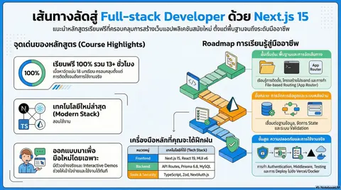 เส้นทางสู่ FullStack Developer