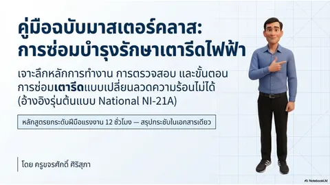ซ่อมเตารีดไฟฟ้า
