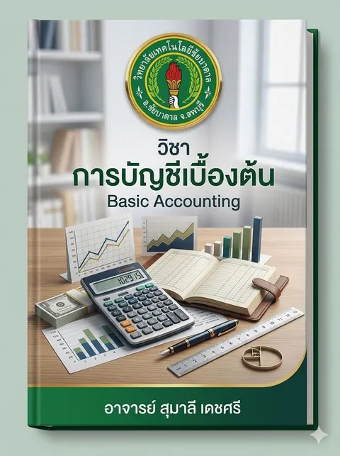 ปกหนังสือวิชาการบัญชีเบื้องต้น