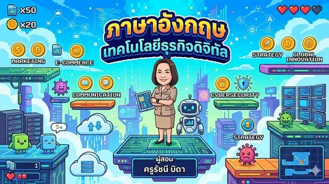 สร้างปกรายวิชา