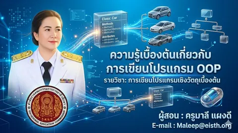 การสร้างหน้าปกสไลด์
