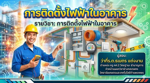 การติดตั้งไฟฟ้าในอาคาร