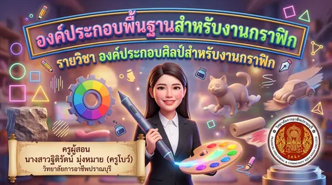 องค์ประกอบพื้นฐานสำหรับงานกราฟิก