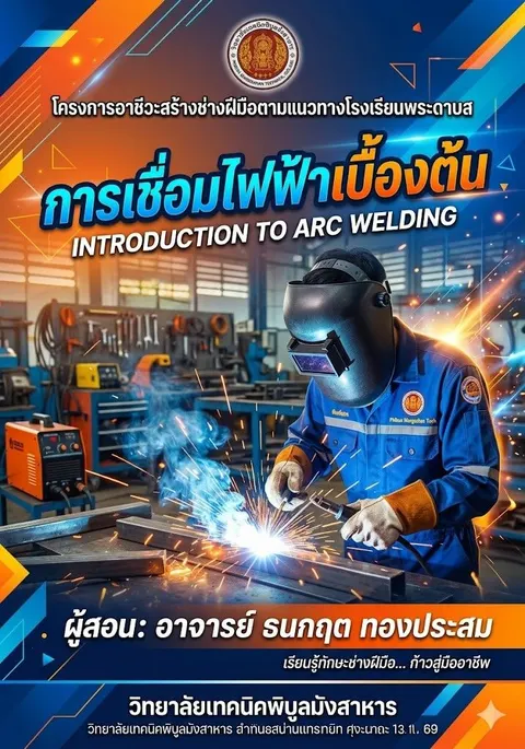 การเชื่อมไฟฟ้าเบื้อนต้น