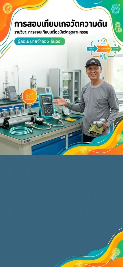 ปกสไลค์การสอบเทียบเกจวัดความดัน