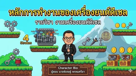 รายวิชา งานเครื่องยนต์ดีเซล