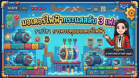 รายวิชาการควบคุมมอเตอร์ไฟฟ้า
