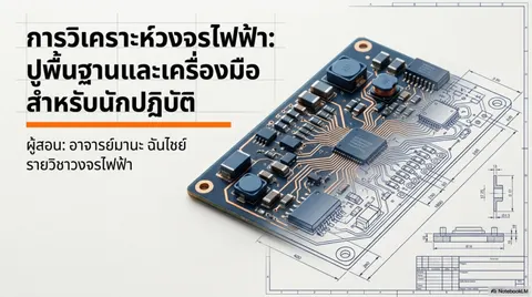วิเคราะห์วงจรไฟฟ้า