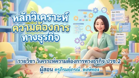 การสร้างปกสไลด์