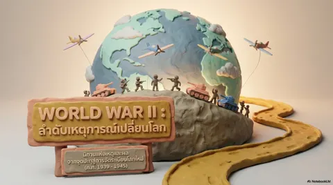 World War II ลำดับเหตุการณ์เปลี่ยนโลก