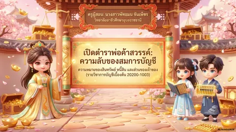 สไลด์นำเสนอ NotebookLM