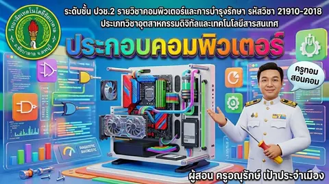 สร้างภาพหน้าปกสไลด์