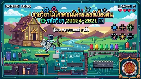 ไมโครคอนโทรลเลอร์เบื้องต้น