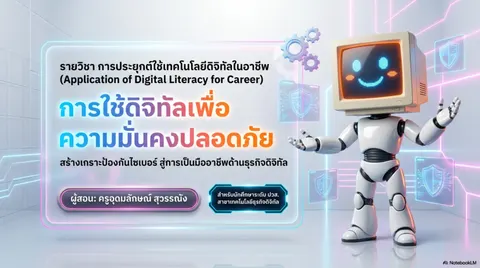 การใช้ดิจิทัลเพื่อความมั่นคงปลอดภัย