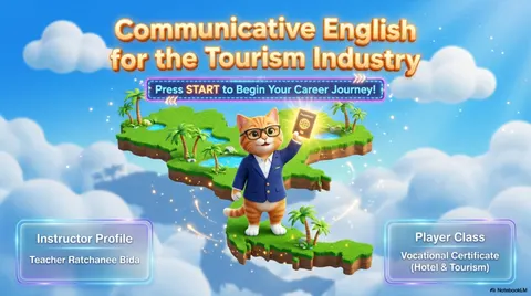 ภาษาอังกฤษเพื่อการสื่อสารในอุตสาหกรรมท่องเที่ยว