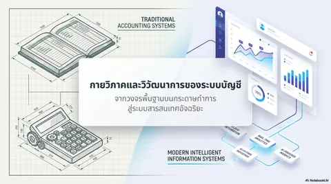 สไลด์ เรื่อง วิวัฒนาการระบบบัญชี