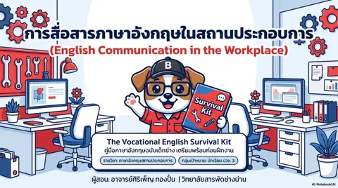 การสื่อสารภาษาอังกฤษในสถานประกอบการ
