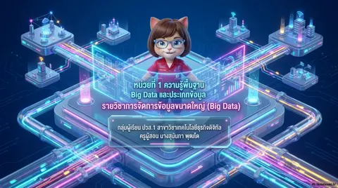 สไลด์-หน่วยที่ 1 พื้นฐานการจัดการข้อมูลขนาดใหญ่