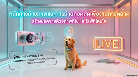 หลักการถ่ายภาพและการถ่ายทอดสด