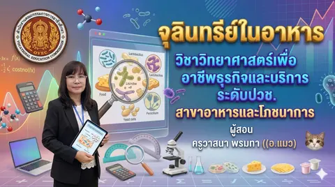 ปกวิชาวิทยาศาสตร์เพื่ออาชีพธุรกิจ