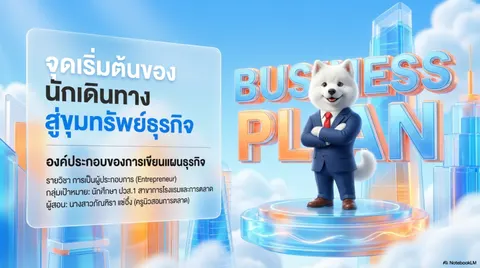 องค์ประกอบการเขียนแผนธุรกิจ