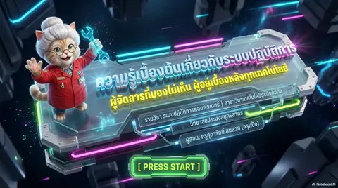 สใลค์ วิชาระบบปฏิบัติการคอมพิวเตอร์