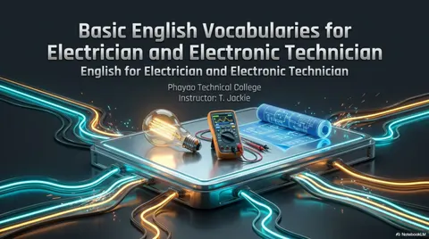 ฺBasic English Vocabularies  for Electrician and Electronic Technician