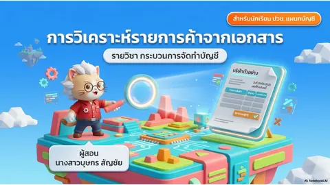 การวิเคราะห์รายการค้าจากเอกสาร