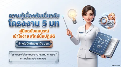 ความรู้เบื่องต้นเกี่ยวกับโครงงาน