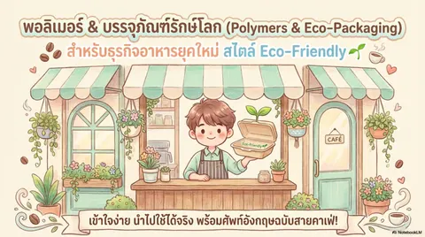 พอลิเมอร์และบรรจุภัณฑ์รักษ์โลกในธุรกิจอาหาร