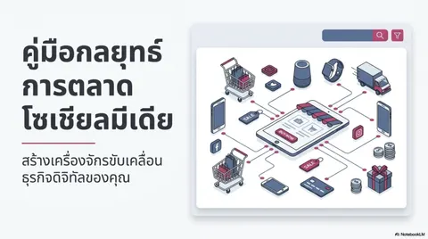 การนำเสนอเรื่องกลยุทธิ์การตลาดผ่านโซเชียลมิเดีย