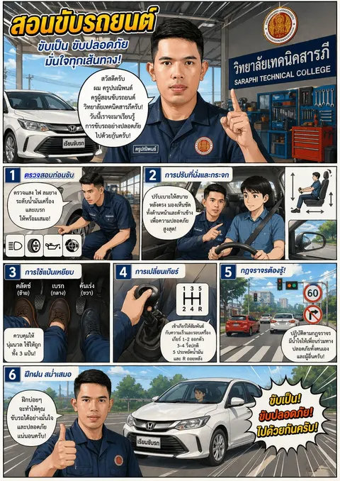 งานขับรถยนต์