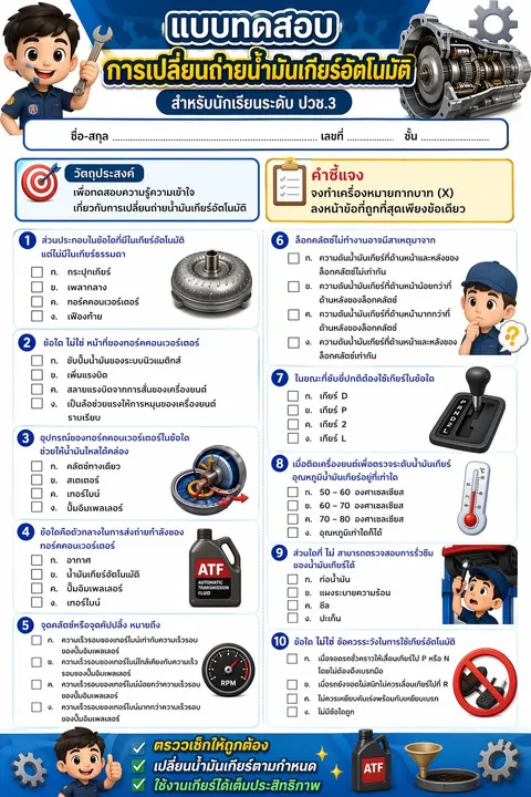 แบบทดสอบ
