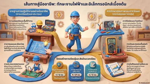 ทักษะไฟฟ้าและอิเล็กทรอนิกส์