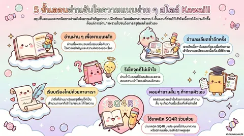 การอ่านจับใจความสำคัญ