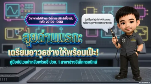 งานไฟฟ้าและอิเล็กทรอนิกส์เบื้องต้น