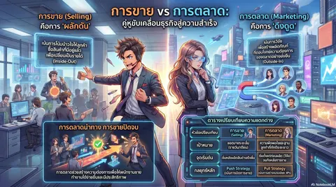 ความรู้เบื้องต้นด้านการขายและการตลาด