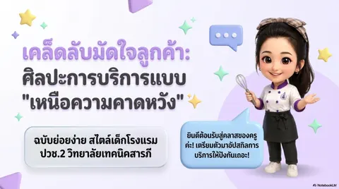 บริการเหนือระดับความประทับใจ